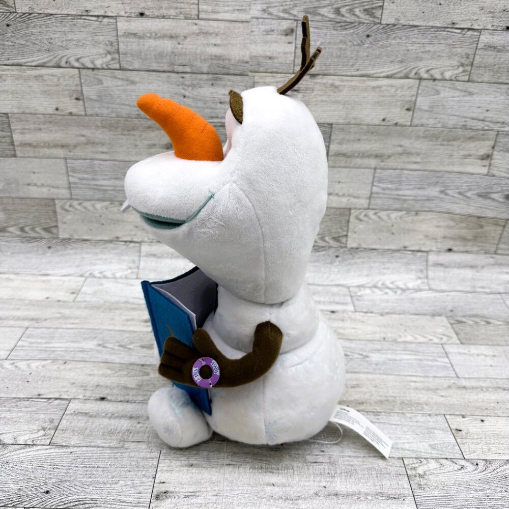 Disney Frozen Story Time 12" Olaf Talking/Moving Interactive Toy Plush - Picture 4 of 8
